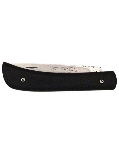 Regionalmesser Messerschmied Thiers Mineur Klinge 85mm Ebenholzgriff - 13592 - Khurts.com