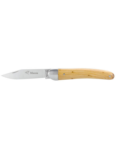 Cuchillo Le Massu: Elegancia y Precisi&oacute;n con Mango de Enebro