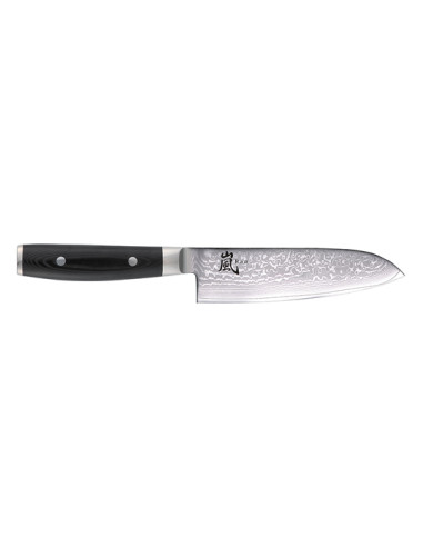 Yaxell RAN Damascus Santoku: Precise Cutting and Exceptional Comfort