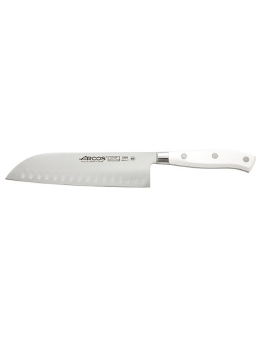 Arcos Riviera Santoku: Precision and Durability with White Handle
