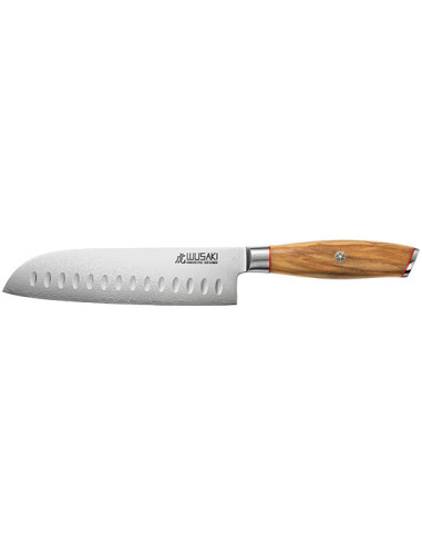Santoku Wusaki Damascus 10Cr: Precision and Elegance in the Kitchen