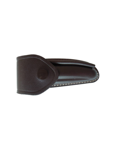 Etui aus geformtem, gef&uuml;ttertem Leder braun Pielcu PL78225-50 - 13712 - Khurts.com