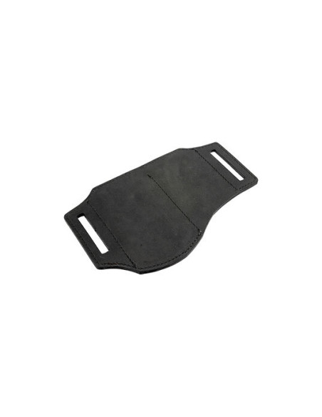 Funda Cuero Nubuck B&ouml;ker: Elegancia y Seguridad para 3 Cuchillos