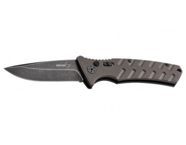 Automatisches Messer Boker Plus Strike Coyote Spearpoint