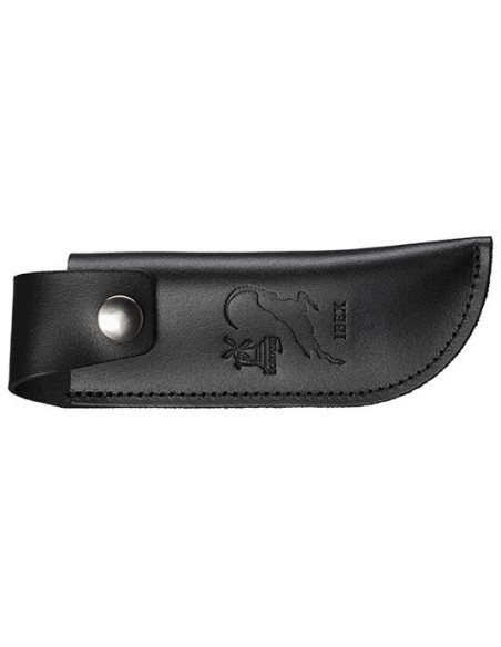 Solingen Black Leather Sheath IBEX 100: Elegance and Durable Protection