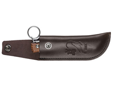 Braunes Lederetui Solingen f&uuml;r IBEX 120 - 13790 - Khurts.com 2