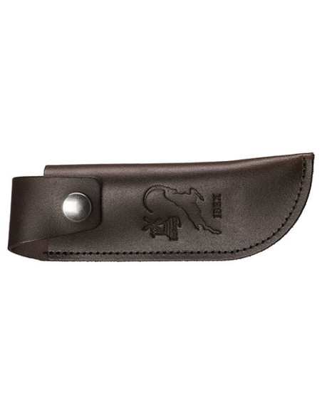 Braunes Lederetui Solingen f&uuml;r IBEX 120 - 13792 - Khurts.com