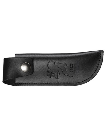 Black Leather Sheath Solingen IBEX 120: Elegance and Durable Protection