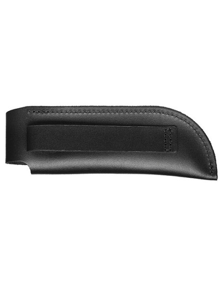 Black Leather Sheath Solingen IBEX 120: Elegance and Durable Protection