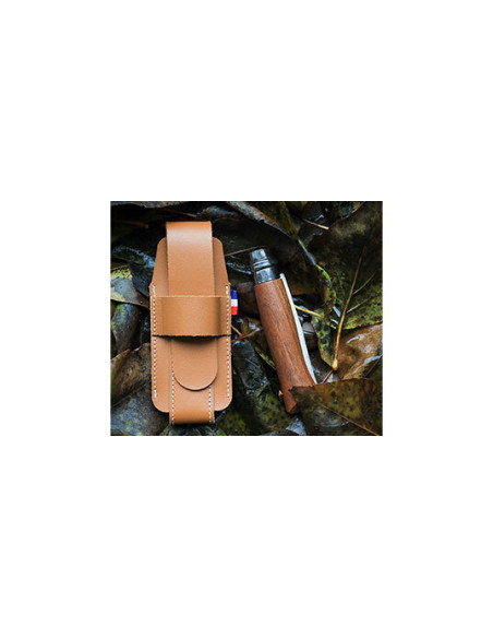 Custodia in Pelle Fulva Opinel: Eleganza e Protezione Savoia