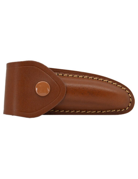 Pielcu Brown Leather Sheath: Elegant and Secure Protection