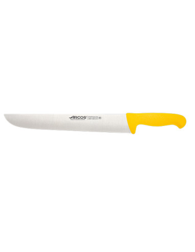 Couperet Arcos Prof - Boucher Lame 350mm Jaune - 13922 - Khurts.com