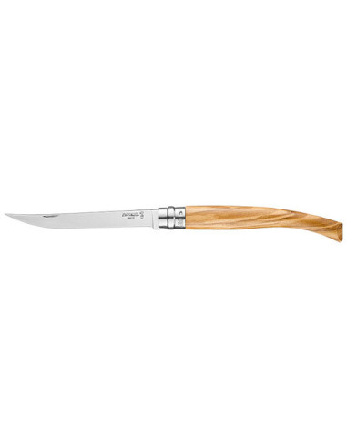 Coltello Opinel n&deg;12: Precisione Inox ed Eleganza in Ulivo