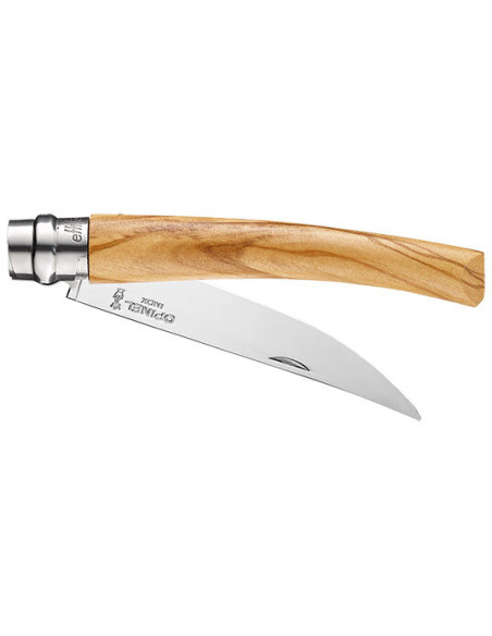 Coltello Opinel n&deg;10: Precisione Inox ed Eleganza in Cucina