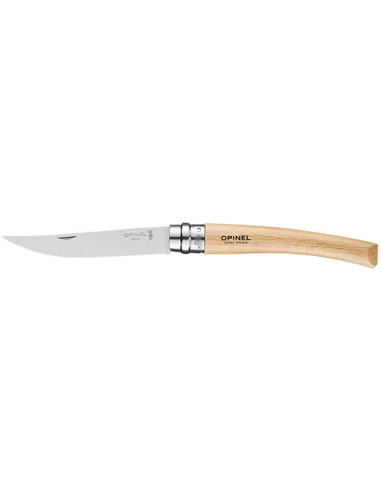 Coltello Opinel n&deg;10: Precisione Inox per Sfilettatura Perfetta