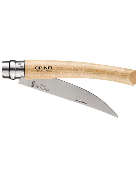 Coltello Opinel n&deg;10: Precisione Inox per Sfilettatura Perfetta
