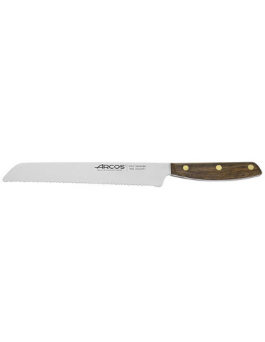 Cuchillo de Pan Arcos Nordika : Corte Preciso y Elegante