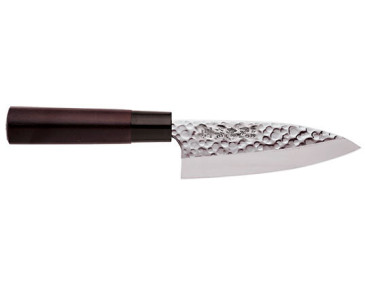 Aufschnittmesser SekiRyu Deba - Klinge 150mm Griff aus gebeiztem Holz - 13993 - Khurts.com