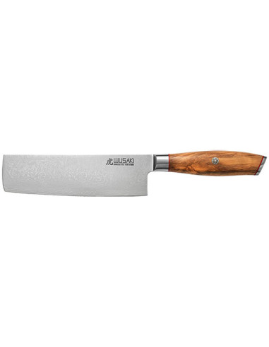Coltello Nakiri Wusaki Damasco: Taglio Preciso ed Elegante