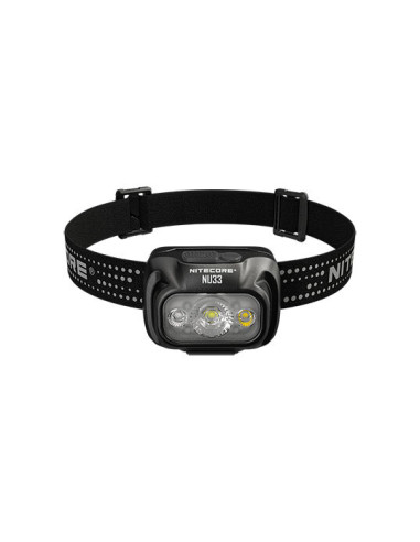 Lampada Frontale Nitecore NU33 - 700 Lumen, Autonomia 147h, USB-C
