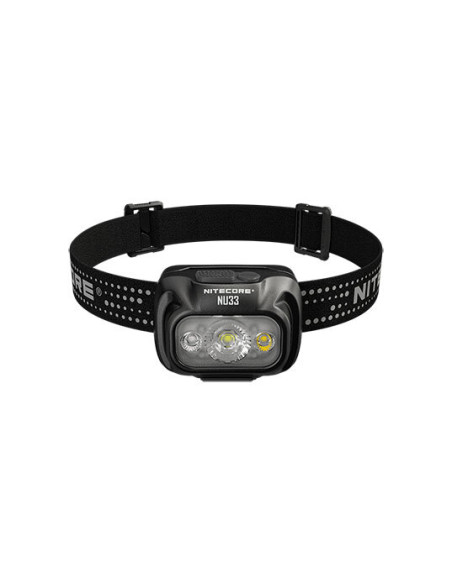 Stirnlampe NU33 Schwarz - 700Lm Nitecore - 14155 - Khurts.com