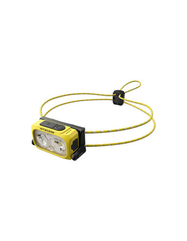 Lampada Frontale Nitecore NU21 Gialla - Potenza e Sicurezza Ottimali