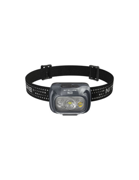 Lampada Frontale Nitecore NU31 - 550 Lumen, Autonomia 147h