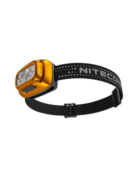 Lampada Frontale Nitecore NU31: 550 Lumen, Autonomia 147h, Impermeabile IP66