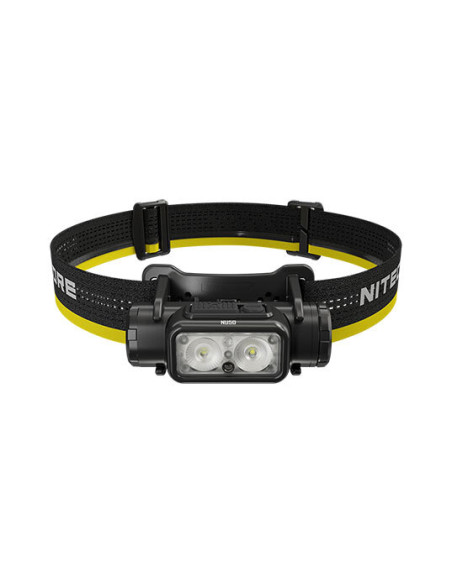 Lampada Frontale Nitecore NU50 - 1400 Lumen, Autonomia 180h