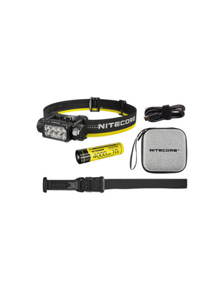 Linterna Frontal Nitecore HC65 UHE - 2000 L&uacute;menes, Recarga USB-C
