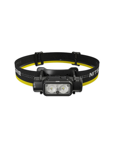 Lampada Frontale Nitecore NU53 - 1800 Lumen, Ricarica Rapida 1h