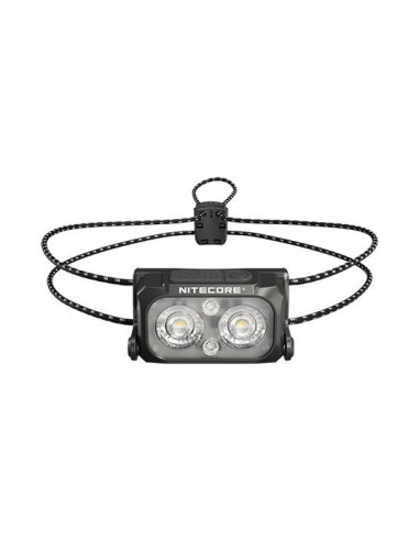 Lampada Frontale Nitecore NU25 UL MCT - 400 Lumen, 45h di Autonomia