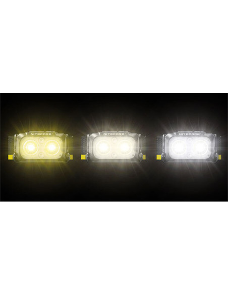 Lampada Frontale Nitecore NU25 MCT - Potenza e Versatilit&agrave; 400 Lumen