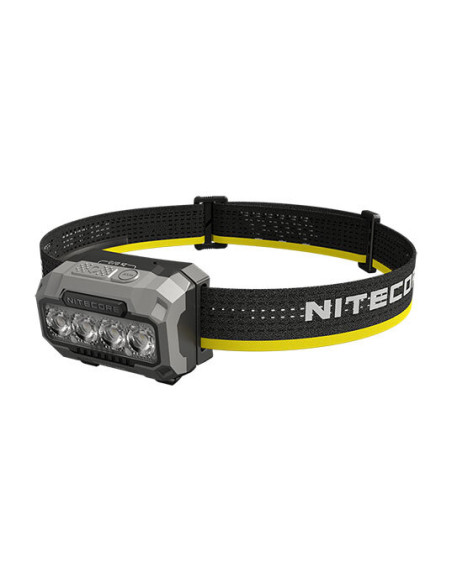 Lampada Frontale Nitecore 600 Lumen - Potenza e Comfort Leggeri