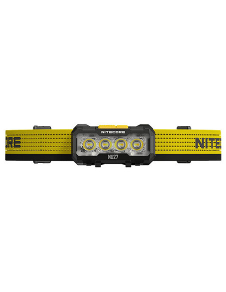 Lampada Frontale Nitecore NU27 - 600 Lumen, 57h di Autonomia