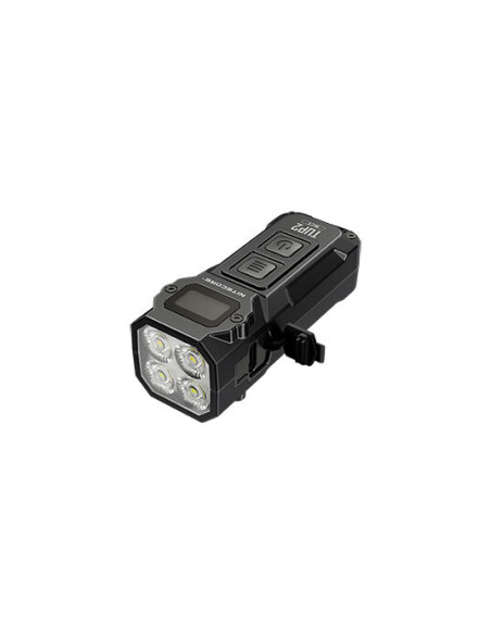 Lampe porte-cl&eacute;s TUP 2 Noire - 1200Lm Nitecore - 14388 - Khurts.com