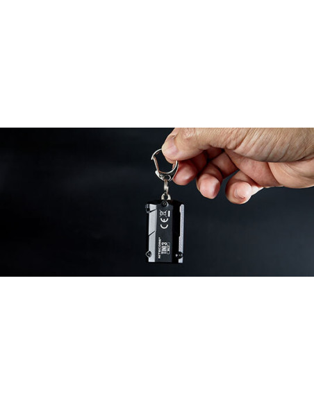 Lampe porte-cl&eacute;s Tini 3 Noire - 600Lm Nitecore - 14398 - Khurts.com