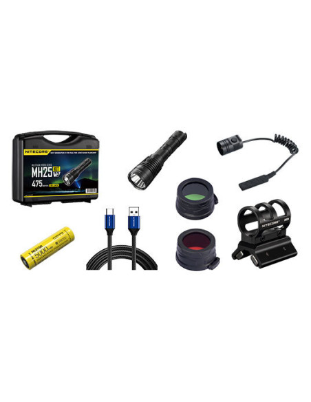 Torcia Nitecore 1300 Lumen - Potenza e Autonomia Massime