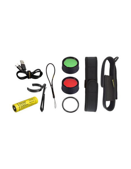 Kit Lampe torche Multitask Hybrid 25PRO - 3300Lm Nitecore - 14516 - Khurts.com