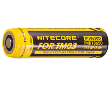 Li-ion Akkus 18650 f&uuml;r TM03 Nitecore - 14745 - Khurts.com