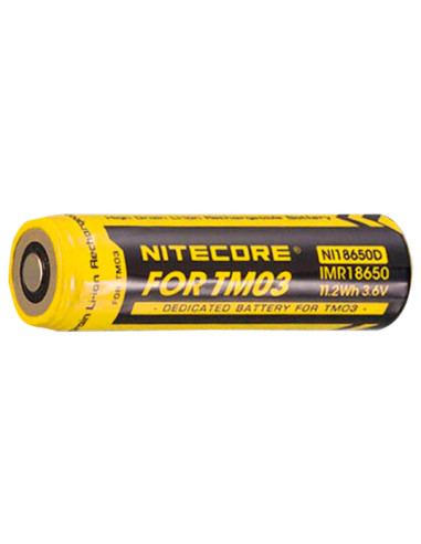 Li-ion Akkus 18650 f&uuml;r TM03 Nitecore - 14745 - Khurts.com