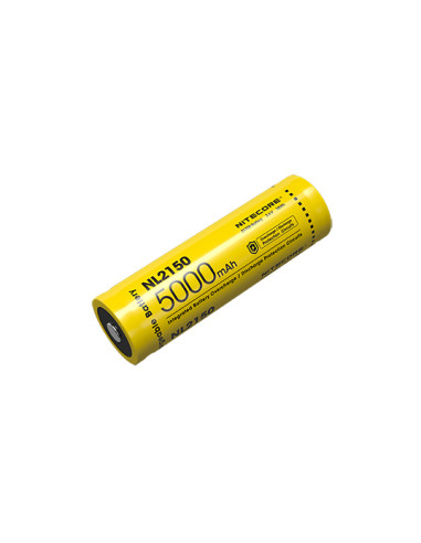 Bater&iacute;as Li-ion 21700 Nitecore : 5000mAh para una autonom&iacute;a prolongada