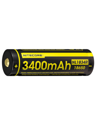 Bater&iacute;as Li-ion 18650 Nitecore : Potencia Fiable y Longevidad Ecol&oacute;gica