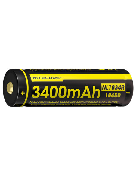 Bater&iacute;as Li-ion 18650 Nitecore : Potencia Fiable y Longevidad Ecol&oacute;gica