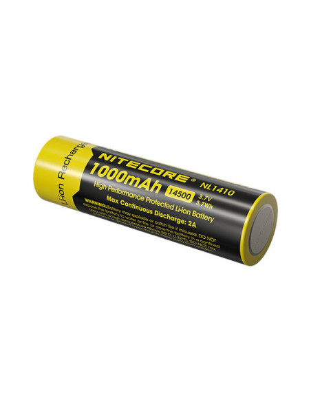 Li-Ion Akku 14500 - Kapazit&auml;t 1000mAh Nitecore - 14768 - Khurts.com