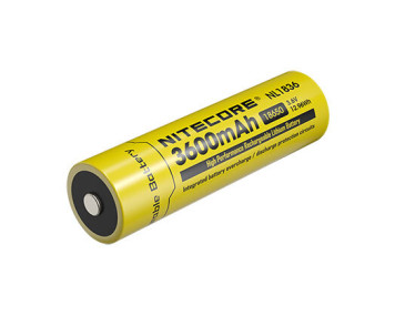 Li-Ion Akkus 18650 - 3600mAh Nitecore - 14776 - Khurts.com