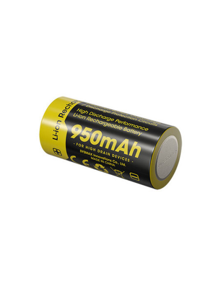 Acumulador Li-ion 16340 Nitecore: Longevidad y Seguridad Ecol&oacute;gica