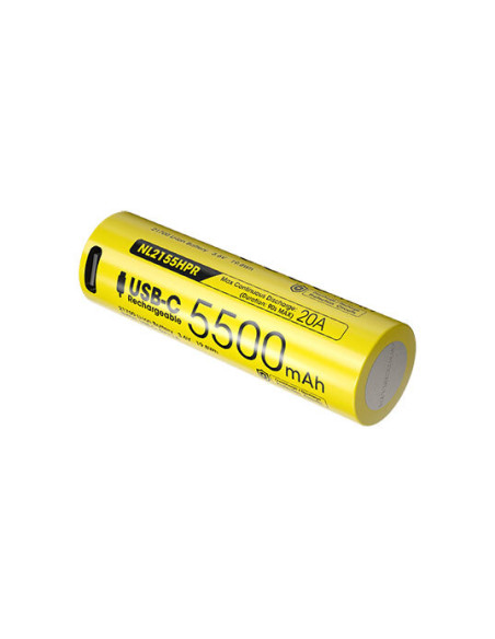 Bater&iacute;a 21700 Nitecore: Potencia 20A y Longevidad Ecol&oacute;gica