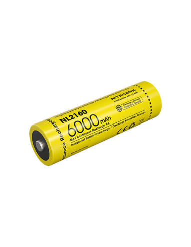 Bater&iacute;a Li-ion 21700 Nitecore 6000mAh: Potencia y Ecolog&iacute;a