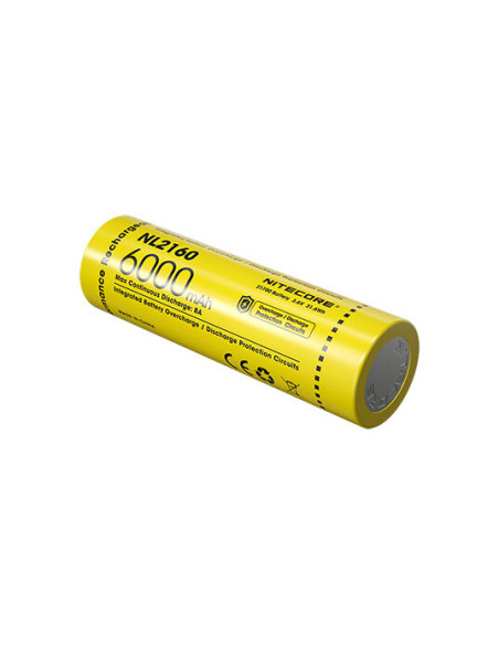 Bater&iacute;a Li-ion 21700 Nitecore 6000mAh: Potencia y Ecolog&iacute;a